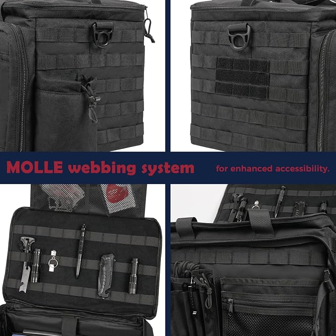 Patrol Bag Law Enforcement, Police Gear Car Front Seat Vehicle Organizer Bags - Image 5