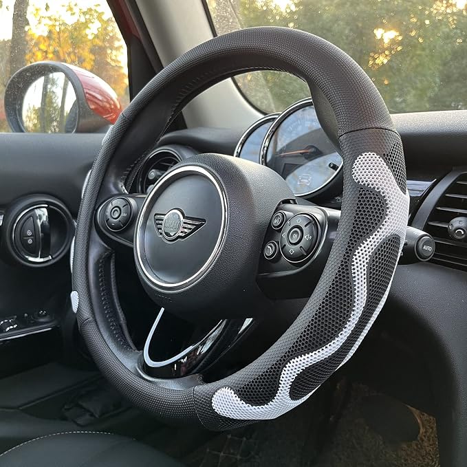 PINCTROT Comfy Grip Steering Wheel Cover, Anti-Slip Design, Universal 14.5-15 by PINCTROT