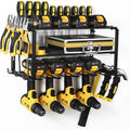Power Tool Organizer Wall Mount, battery storage rack, Heavy Duty Iron Material by Unknown