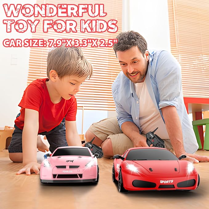 RC Drift Car, 2.4GHz Remote Control Cars 1/24 4WD High Speed Drift Car - Image 6