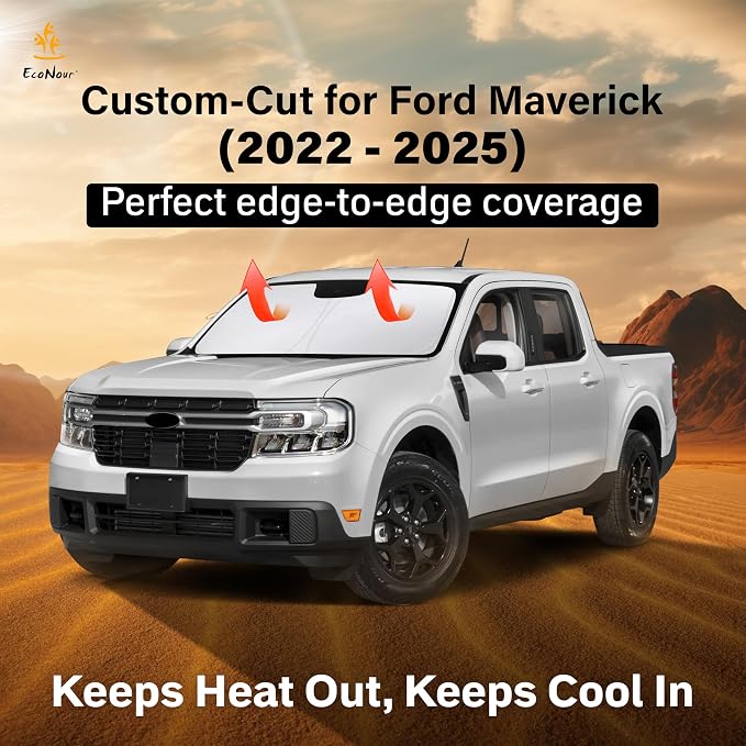 Econour Windshield Sun Shade Custom Fit - Image 2
