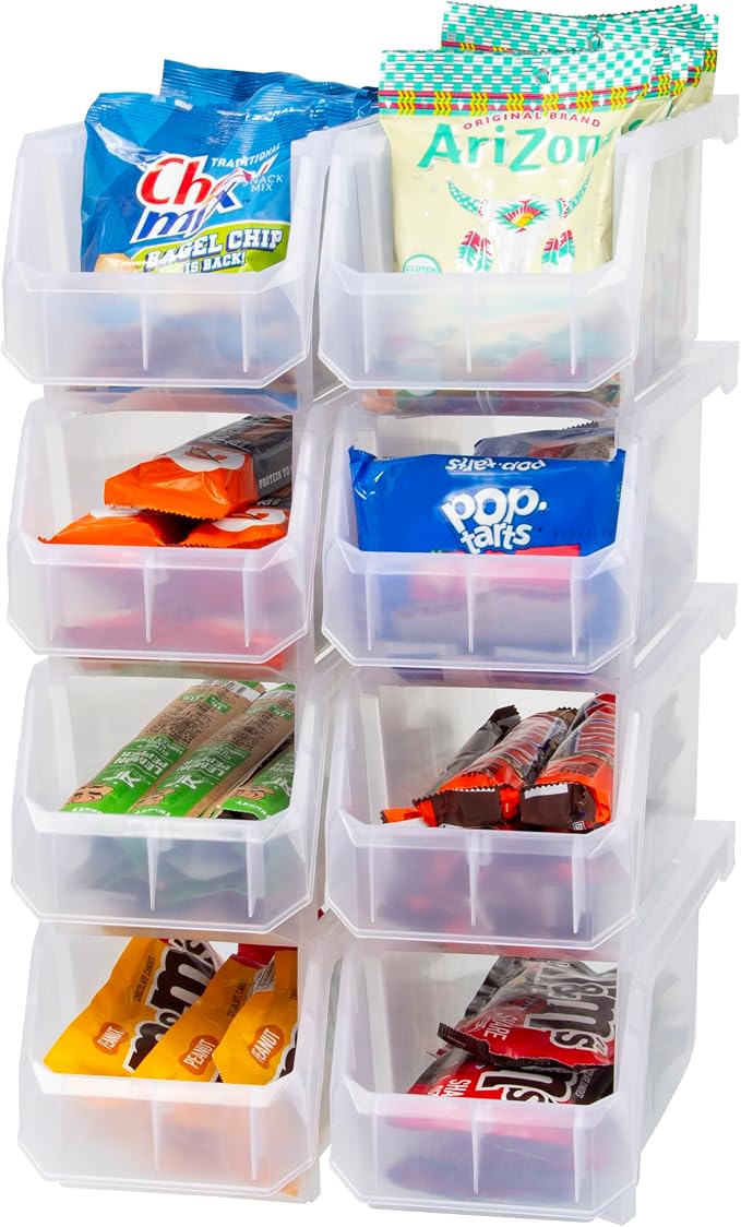 Plastic Containers for Organizing and Storage Bins for Closet, Garage or Pantry by Akro-Mils