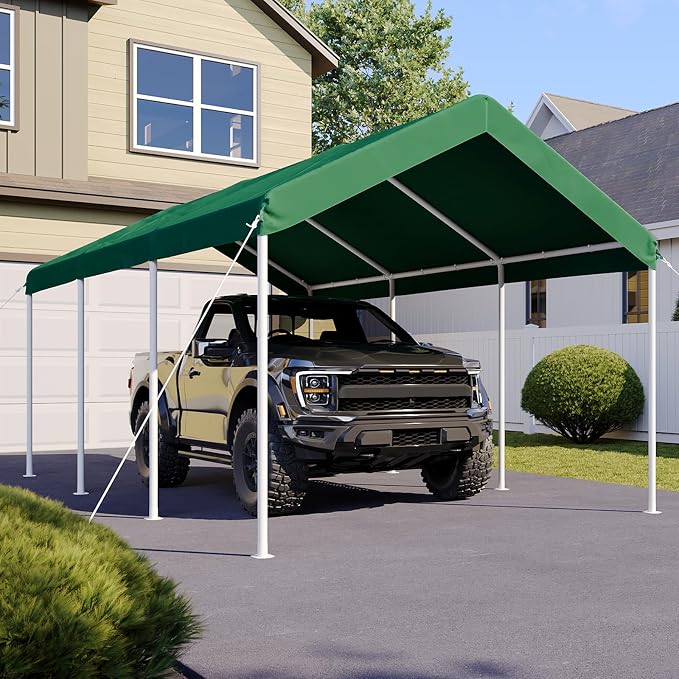 Aoxun 10x20 ft Heavy Duty Carport - Image 2