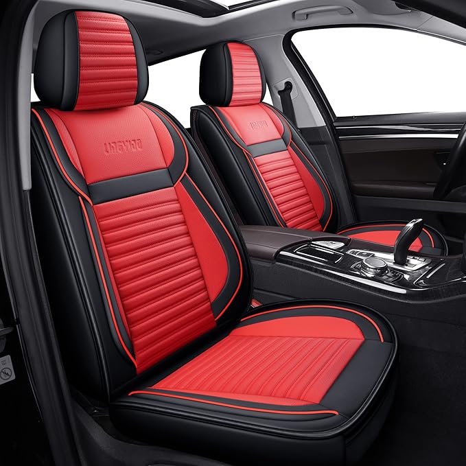 LINGVIDO Car Seat Covers, Breathable and Waterproof Faux Leather Automotive by LingvidoSeatCover