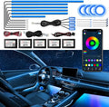 WEBUPAR RGBW Acrylic Car Interior Led Kit, Car Accessories 22 in 1 Car Ambient by WEBUPAR