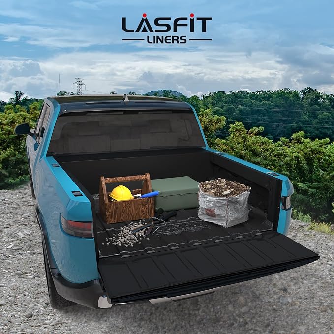 LASFIT Truck Bed Mat Fits for Rivian R1T 2025 2024 2023 2022 Accessories - Image 8