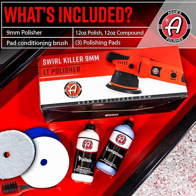 Adam's Polishes 9mm Dual Action Car Polisher - Image 3