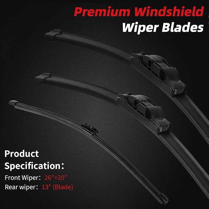 OTUAYAUTO Premium Windshield Wiper Blades - Image 2