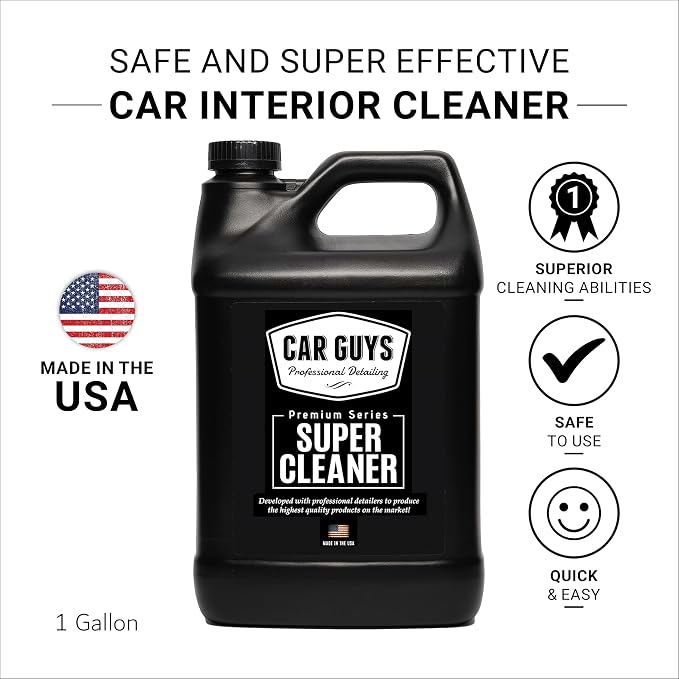 CAR GUYS Super Cleaner 1 Gallon Refill | Effective Car Interior Cleaner | - Image 2