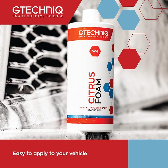 Gtechniq - W4 Citrus Foam - High Content Foaming Agent, Removes Dirt and Road - Image 4