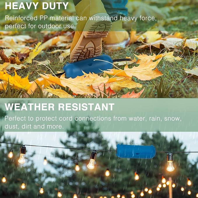 Flemoon Outdoor Extension Cord Cover, IP44 Waterproof Box and Safety Housing - Image 6