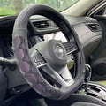 PINCTROT D Shaped 14.5-15 Inch Steering Wheel Cover Great Grip by PINCTROT