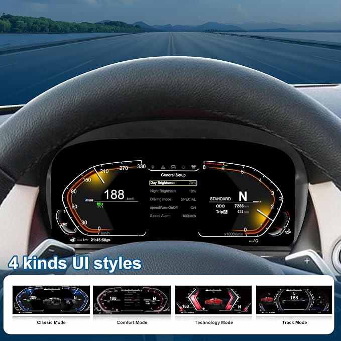 Speedometer Instrument for BMW E84 2006-2015 CCC CIC Linux System Original Car - Image 2