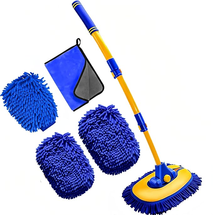 Upgrade Car Wash Brush Mop by MVEQRRN
