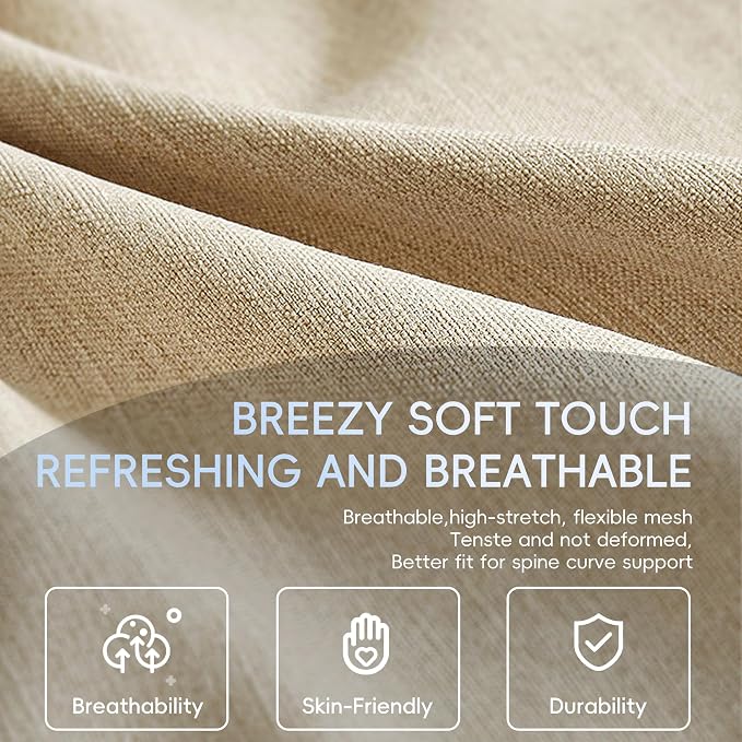 BABYBLU Linen Car Seat Cover for Cars - Image 3