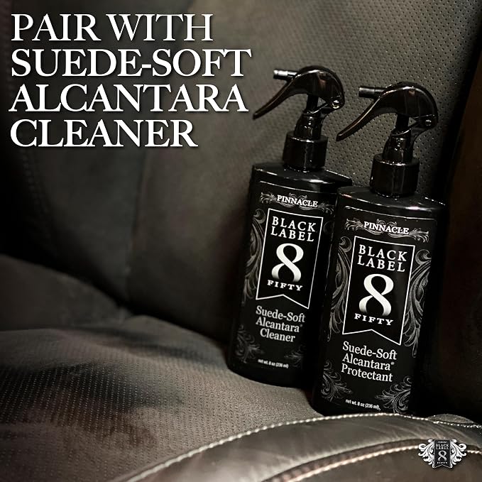 Pinnacle Black Label Suede-Soft Alcantara Protectant | Advanced Spill & Stain - Image 3