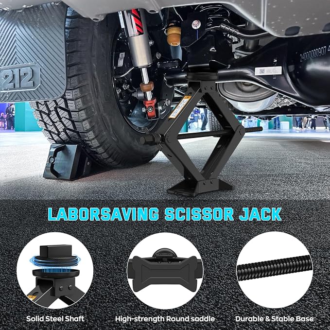 2.5 Ton Car Jack Designed for Mercedes Benz, Scissor Jack for Benz Vehicle - Image 2