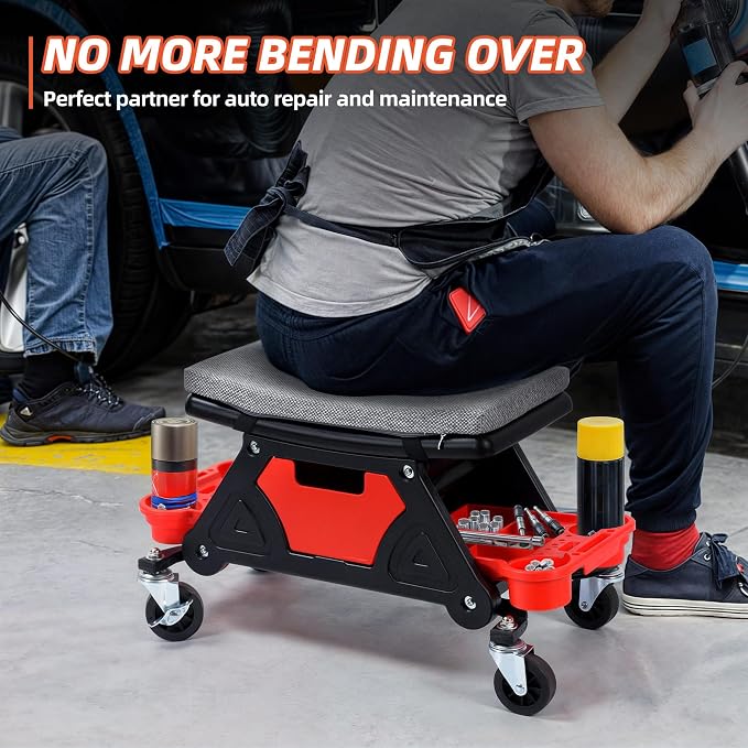 YITAHOME Mechanic Stool 330 LBS - Image 3