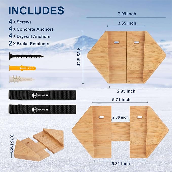 Hang 11 Ski Wall Mount - Image 6