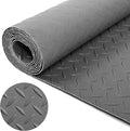 Nisorpa Garage Floor Rubber Mat, 4Ft x 8.2Ft Rubber Flooring Rolls, 1/8 Inch by Nisorpa