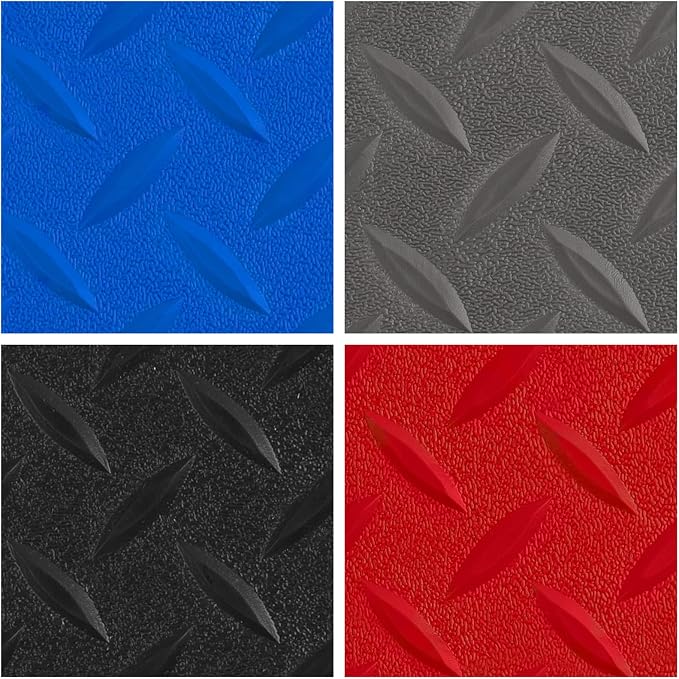 2.5mm Thickened 7.5Ft x 27Ft Garage Floor Mat Rubber Flooring Roll 202.5sqft - Image 4