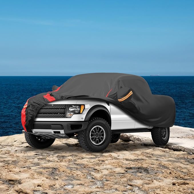 Car Cover Outdoor Automobiles Waterproof All Weater Truck Cover - Image 7