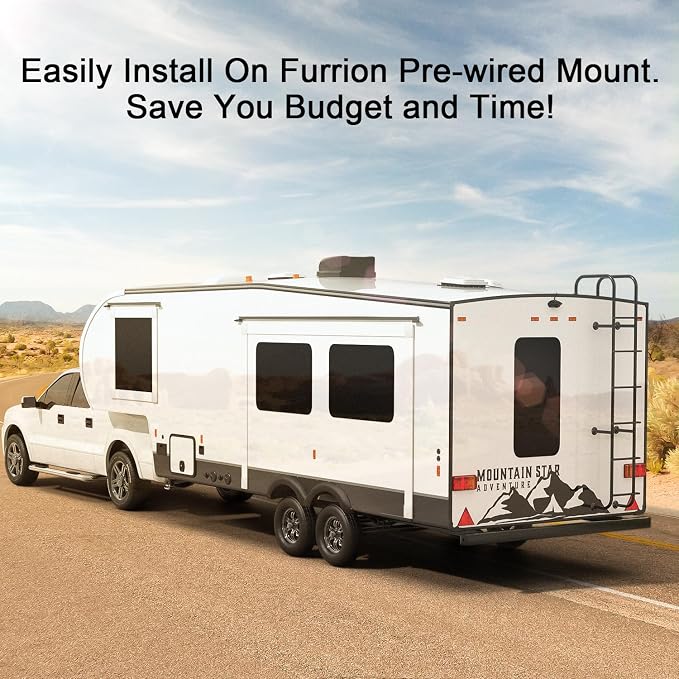 Fookoo HD 1080P 7" Wireless RV Backup Camera System - Image 2