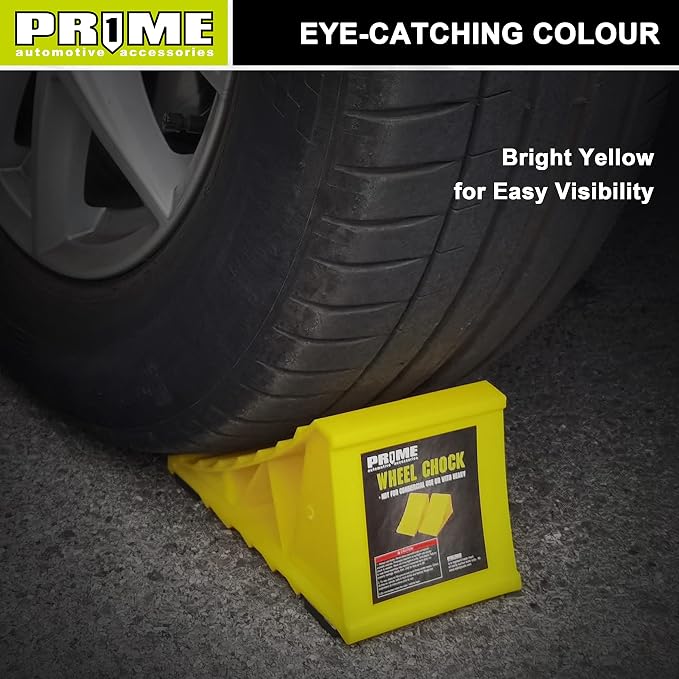 PR1ME Wheel Chocks with Non-Slip Base - Image 9