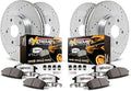 Power Stop Front and Rear Brake Kit by PowerStop