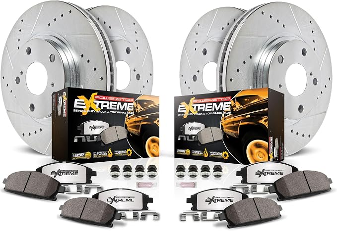 Power Stop Front and Rear Brake Kit by PowerStop