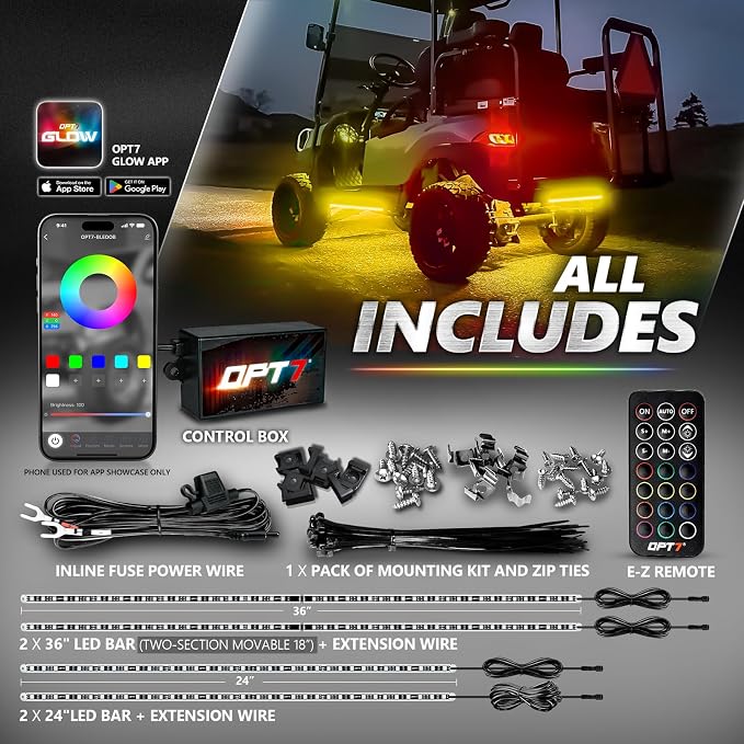 OPT7 Aura Pro Underglow Lights Kit - Image 6