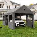10x20 Carport, Heavy Duty Carport Canopy Garage by BENASS