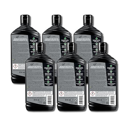 Turtle Wax 53448-6PK Hybrid Solutions Ceramic Acrylic Black Polish and Wax - Image 2