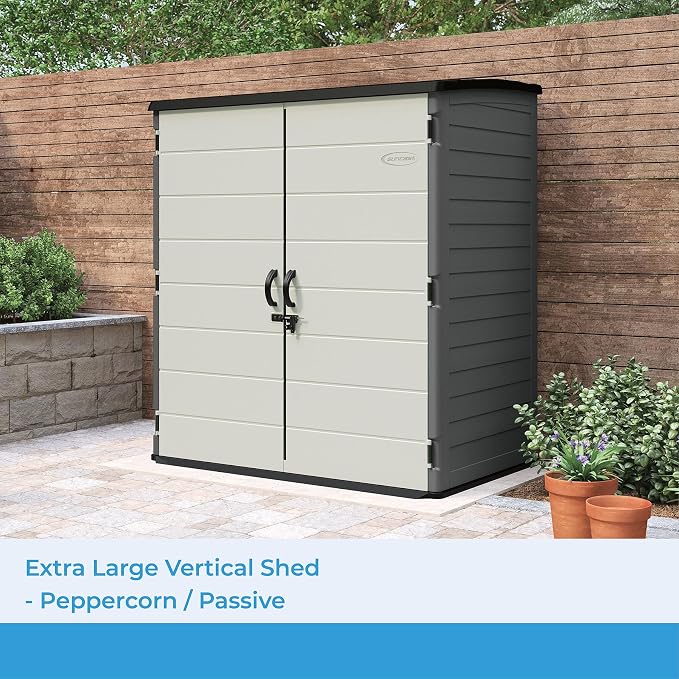 Suncast Extra-Large Vertical Storage Shed - Image 2