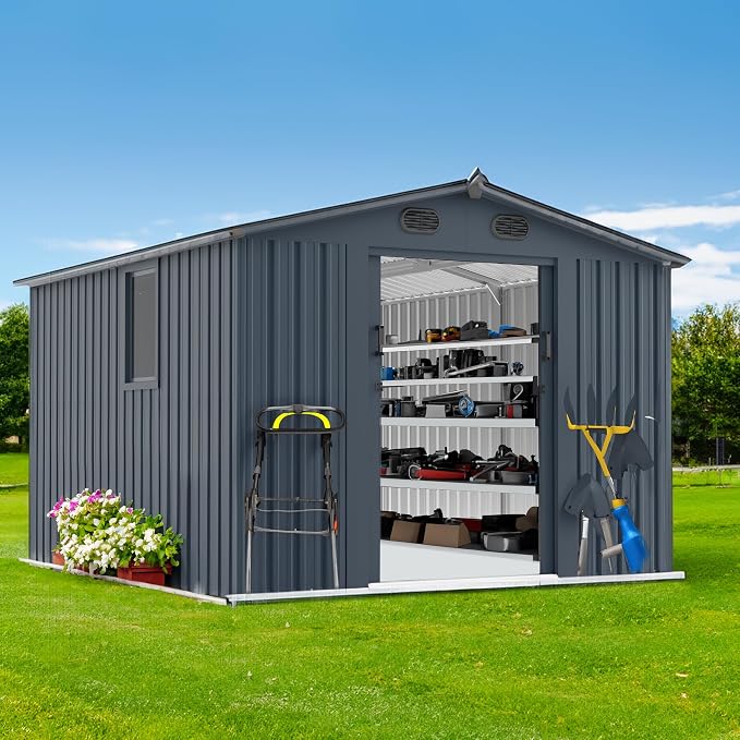 Outdoor Storage Shed 8x10 FT by FammyLoft