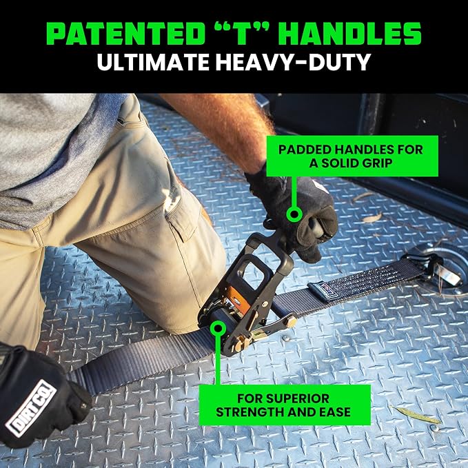 Rhino USA Car Tie Down Straps for Trailers - Image 5