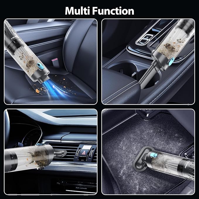 Handheld Vacuum Cordless 15000PA Car Vacuum 3-in-1 Hand Held Vacuums 1.1 Pounds - Image 5