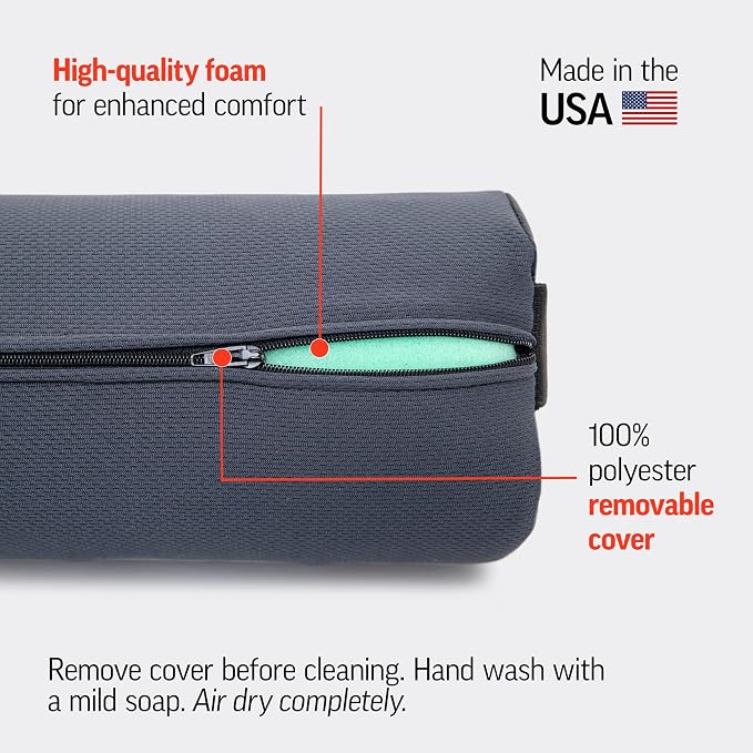 OPTP The Original McKenzie Lumbar Roll – USA-Made Low Back Lumbar Support - Image 5