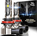 RENO H11 Bulb, H11 Fog Lights Bulb, H11 Light Bulbs Fanless In Line H9 H8 Car by RENO