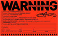 Easykart Labels 50 Parking Violation Notice Tow Stickers by EasykartLabels
