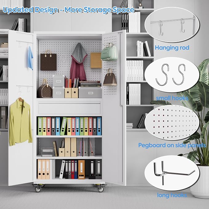 71" H Garage Storage Cabinet - Image 5
