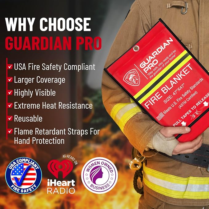 Emergency Fire Blanket for Home and Kitchen - Image 9