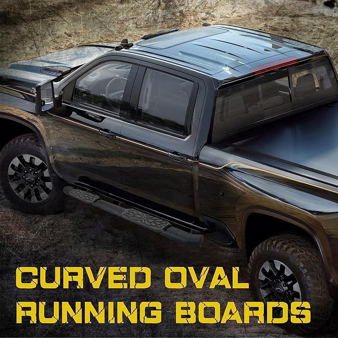 3.5 Inch Oval Tube Bar Running Boards Compatible - Image 2