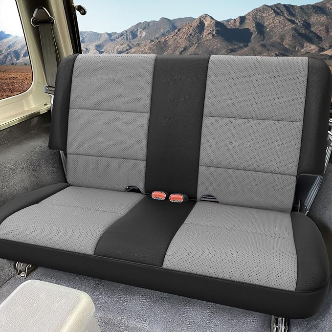 GIANT PANDA Full Set Car Seat Covers Customized Jeep Wrangler TJ Rubicon Sahara - Image 3