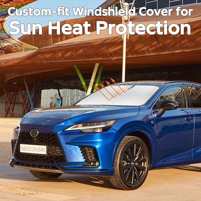 Sunshade Windshield Sun Shade Custom Fit - Image 3