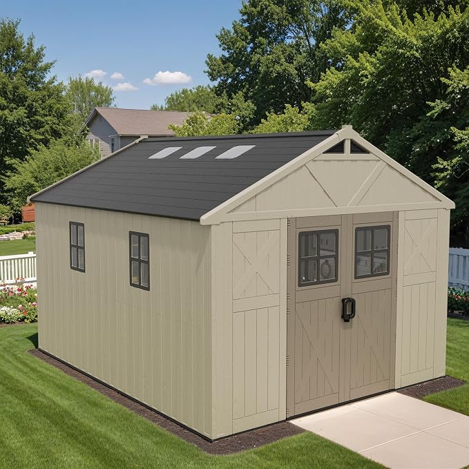 Devoko 10 x 12 FT Plastic Outdoor Storage Shed by DEVOKO