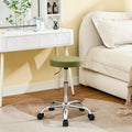 Tattoo Stool with Wheels, Adjustable Rolling Massage Chair19.5’’-26.6’’ by FIRAVOE