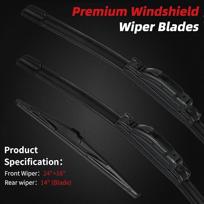 OTUAYAUTO Premium Windshield Wiper Blades - Image 2