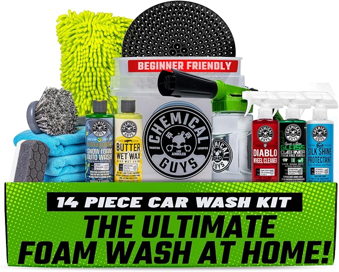 Chemical Guys HOL126 14-Piece Arsenal Builder Car Wash Kit by ChemicalGuys