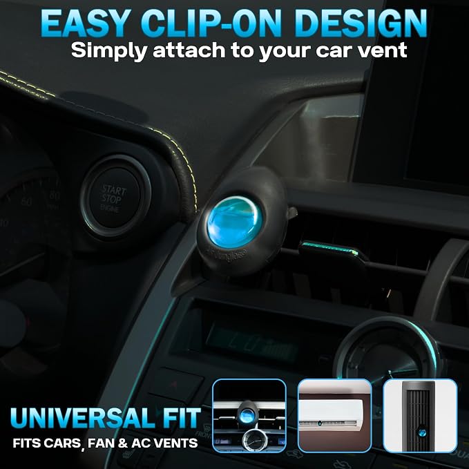 Air Jungles Car Air Freshener Vent Clip 5 Count, Variety Pack – New Car - Image 5